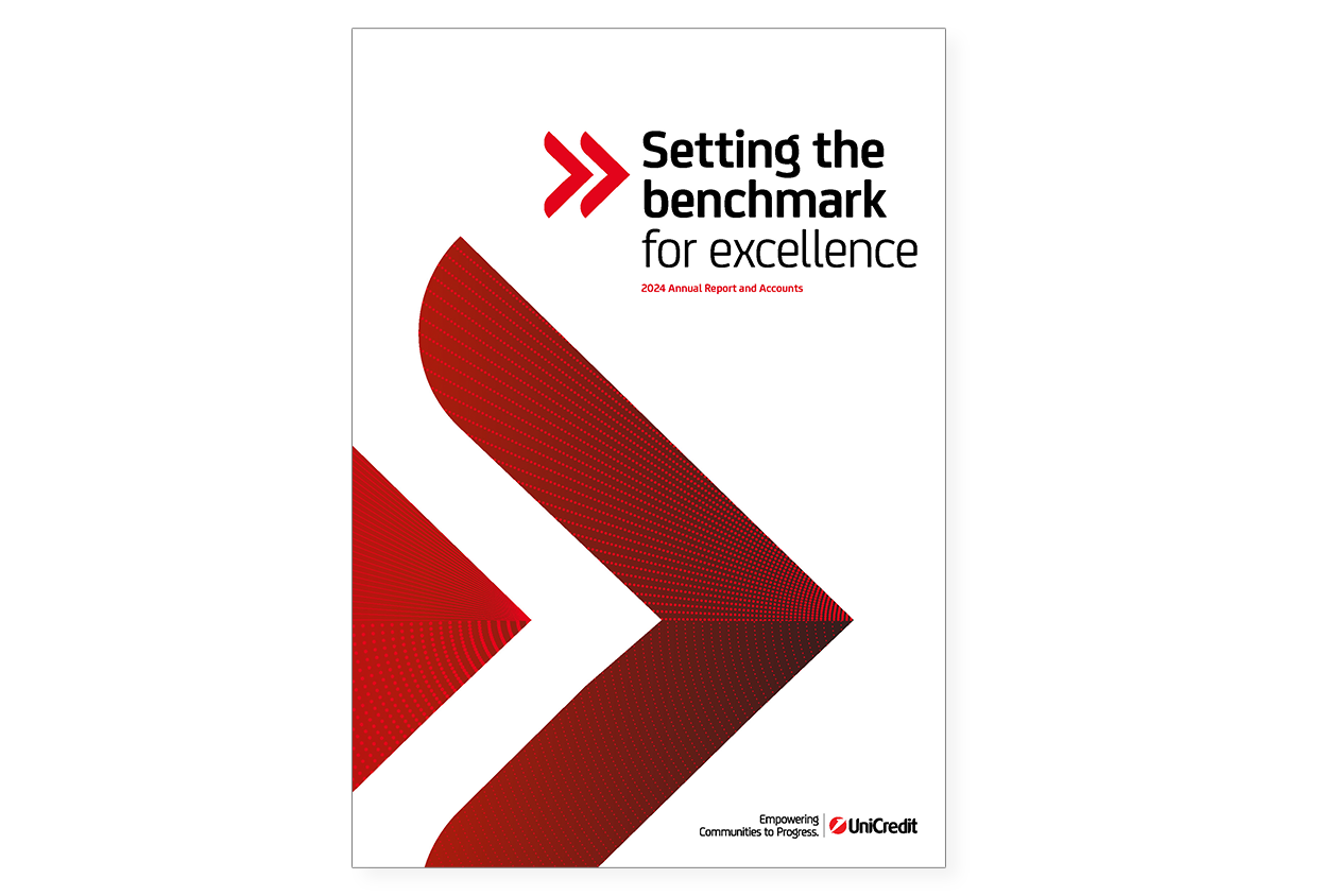 Cover of UniCredit's 2023 Integrated Report